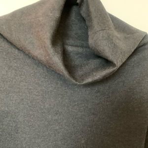 BRUNO Cucinelli. Chic Charcoal Women's Dress Size 6 Taupe